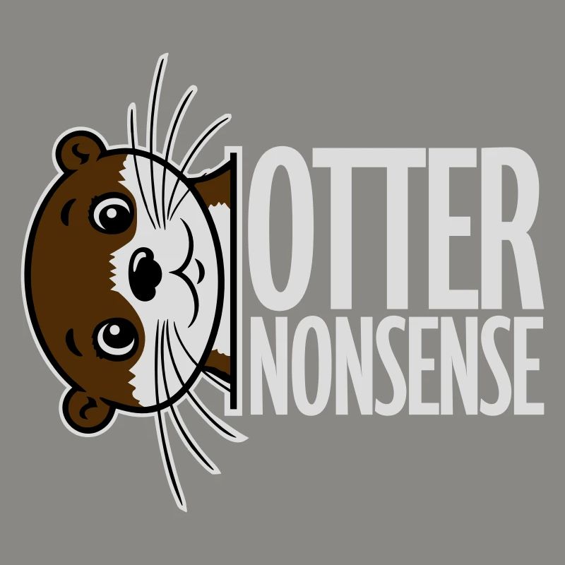N’importe quoi de loutre, jeu de mots drôle, expression d’amour de la loutre