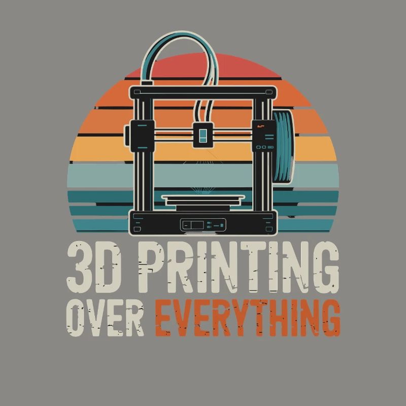 Impression 3D par-dessus tout Rétro 3D Printing Maker