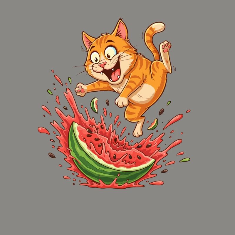 Fritzers de pastèque d’été Chats