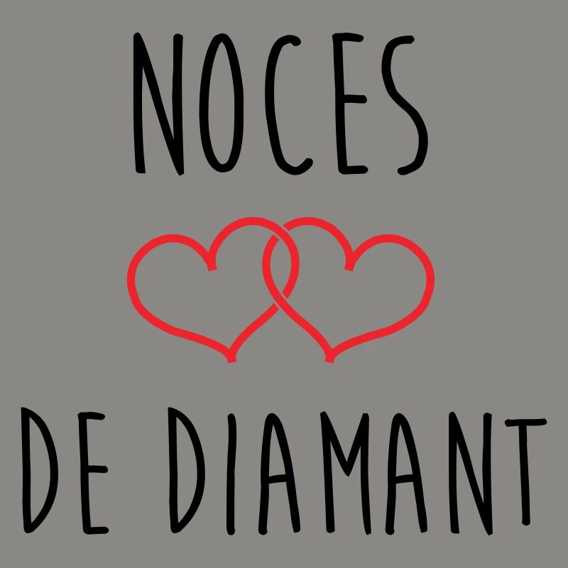 Anniversaire Mariage - Noces de Diamant (60 ans)