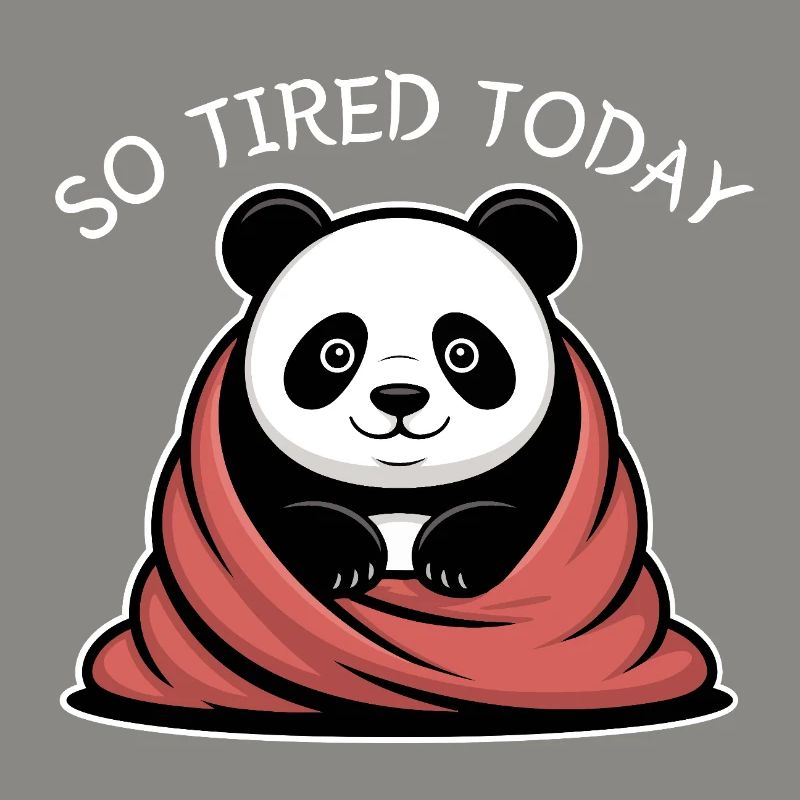 Panda Cuddle Dream Under Blanket