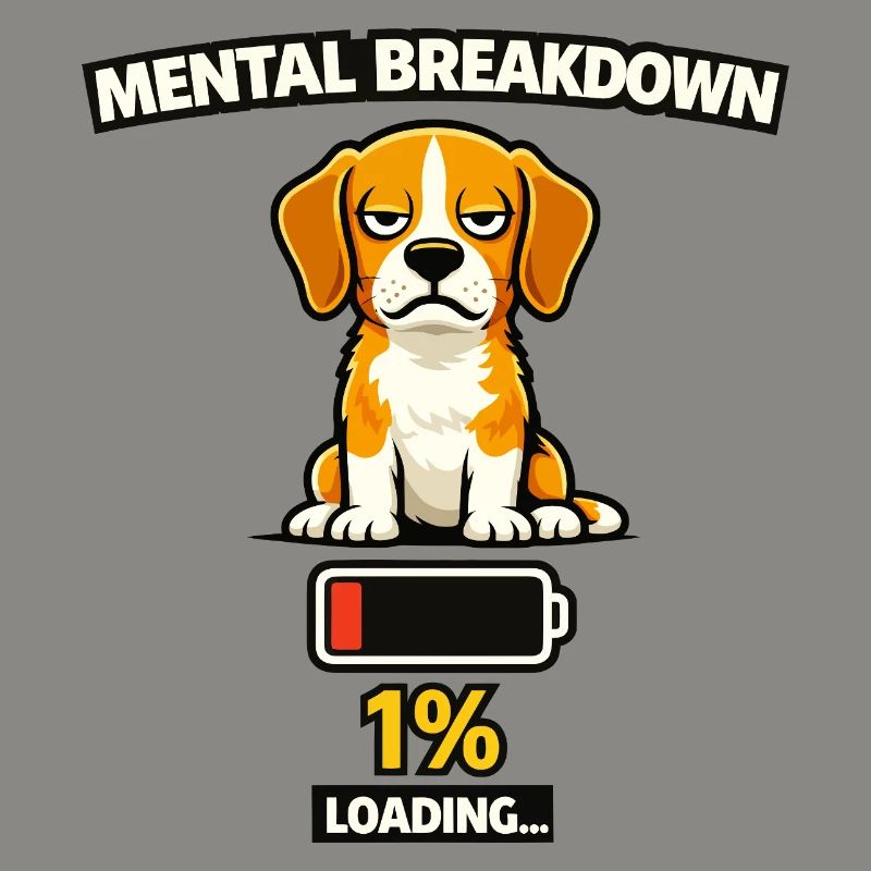 Mental Breakdown Beagle Loading