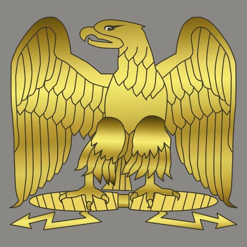 Napoleon Golden Imperial Eagle Crest