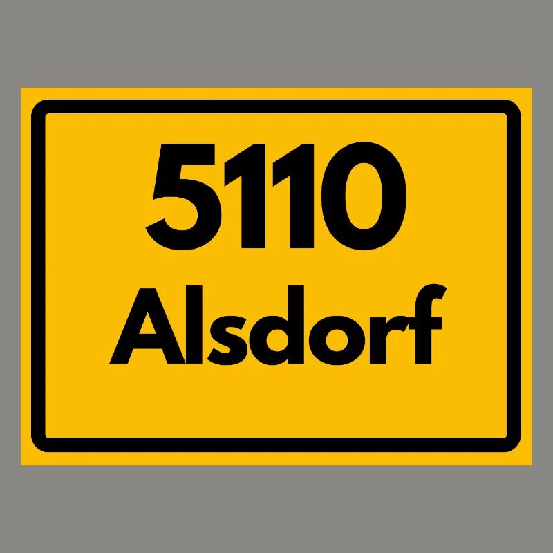 ANCIEN CODE POSTAL RETRO 5110 ALSDORF