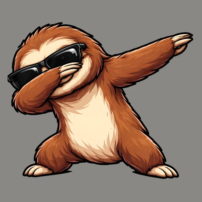 Dabbing Sloth