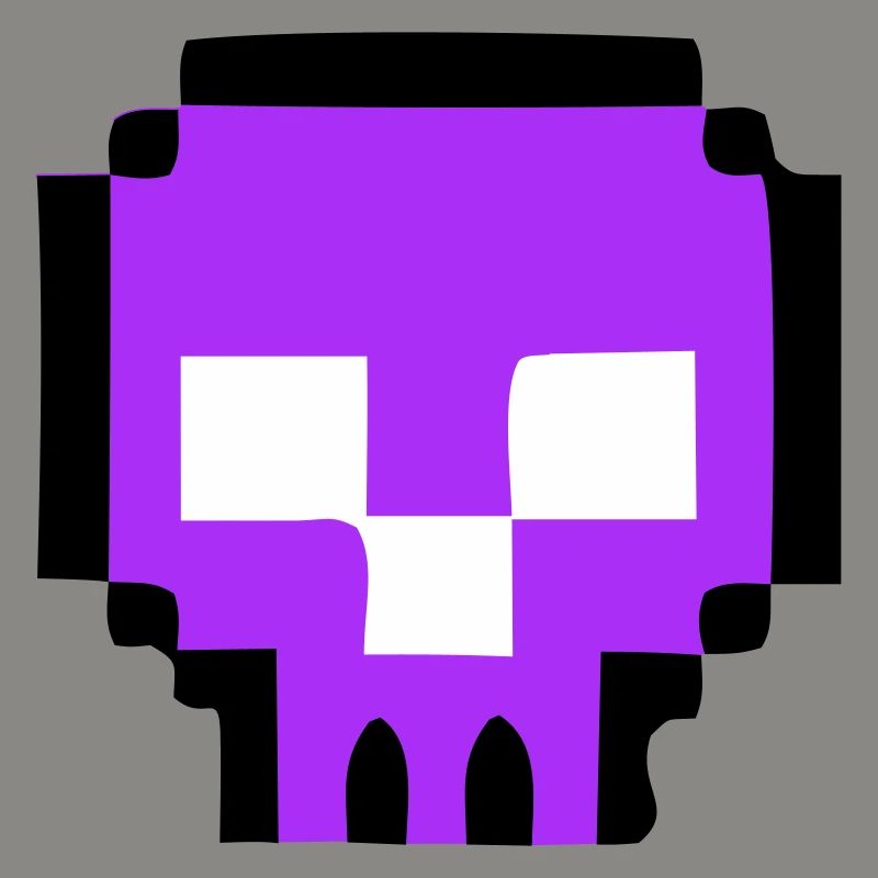 Pixel Totenkopf Game Over