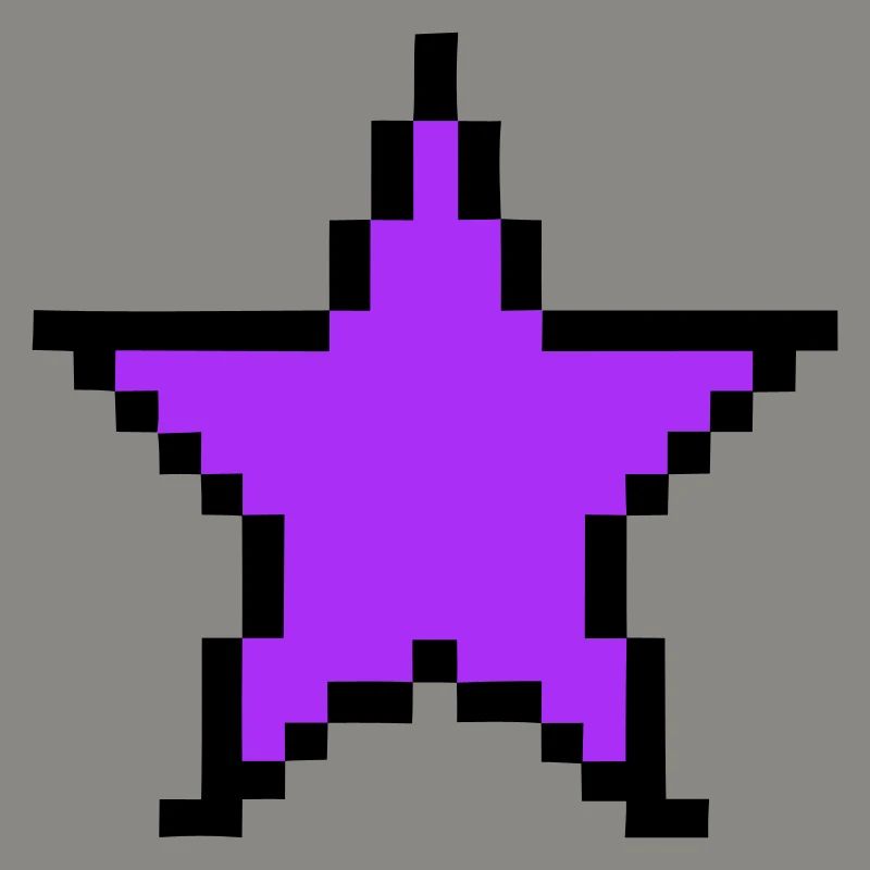 Pixel Star 8-Bit Power Up
