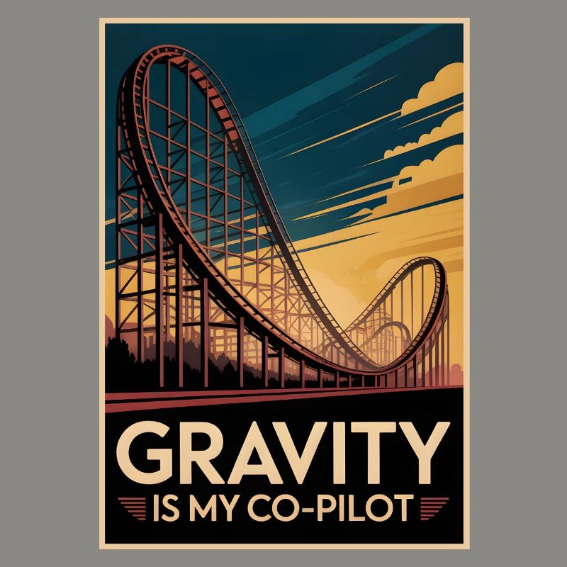 Gravity as a passenger | Roller coaster