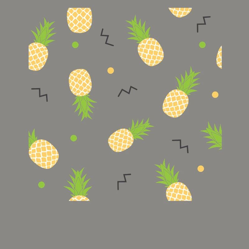 pineapple yellow pattern