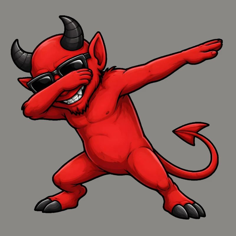 Dabbing Devil