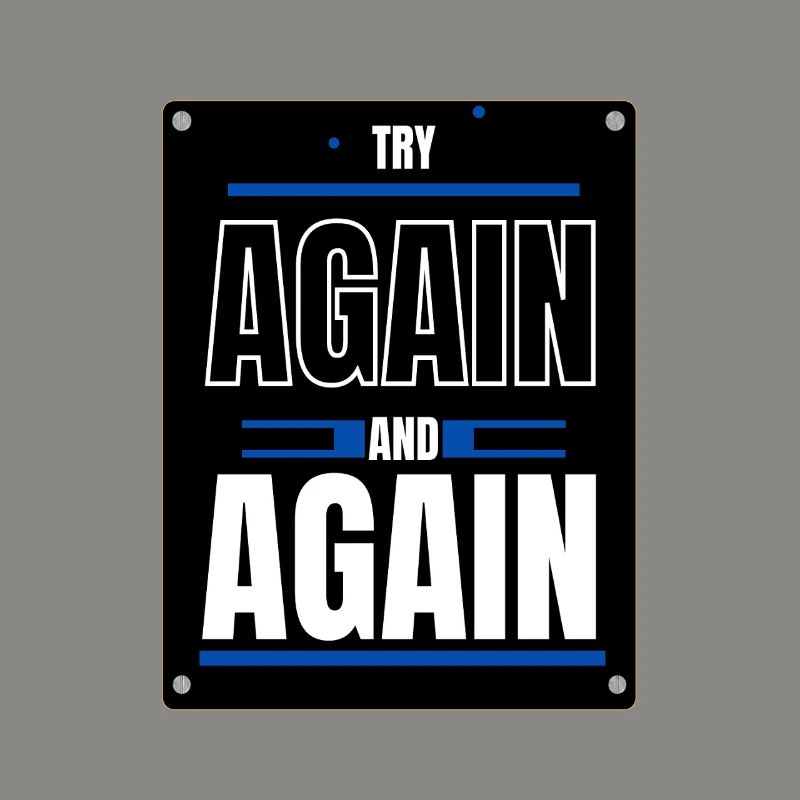 Try again