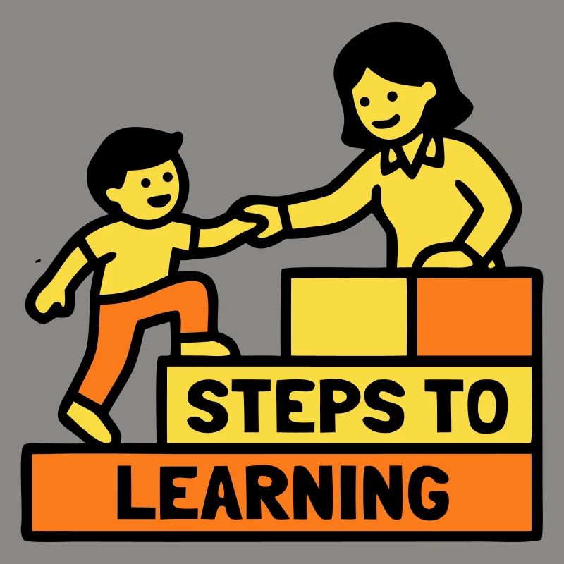 Steps to Learning School Logo