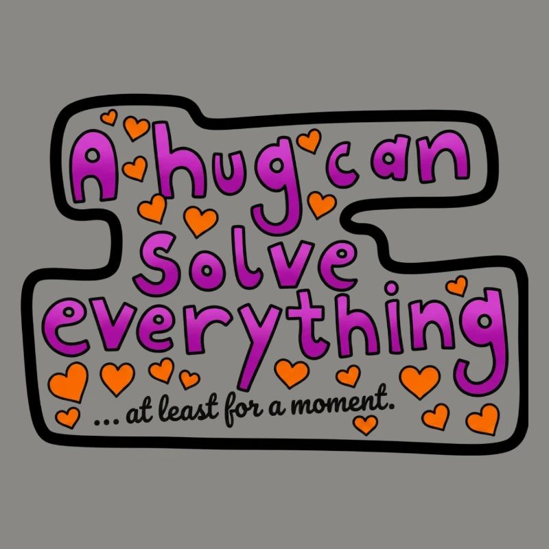 A hug can help