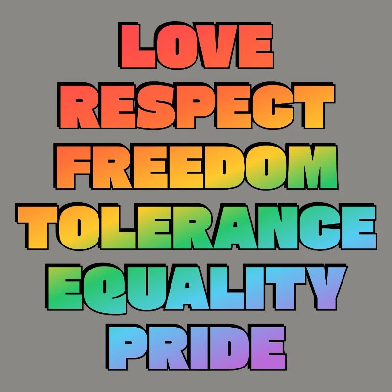 Rainbow Pride Values