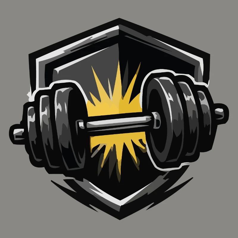 Strength Shield Dumbbell Burst