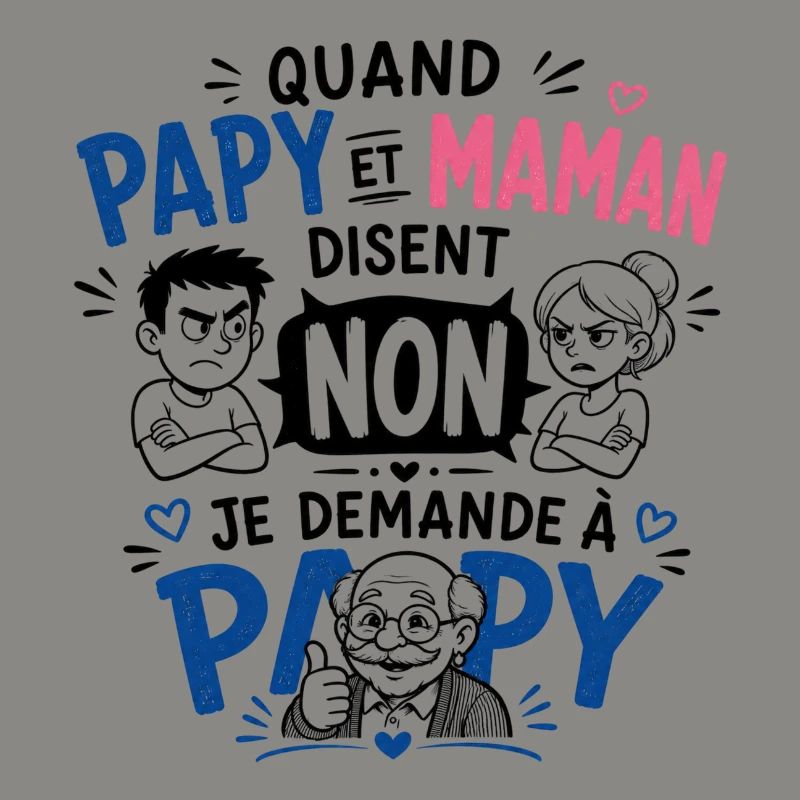 Je demande à Papy !