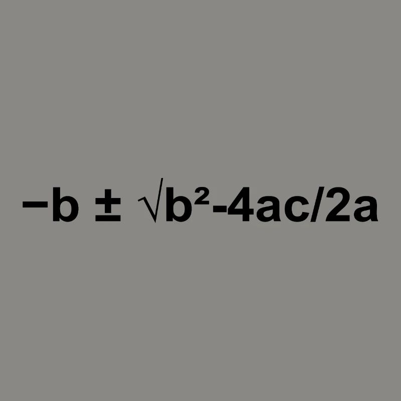 Quadratic Formula Math Mathematical Physics