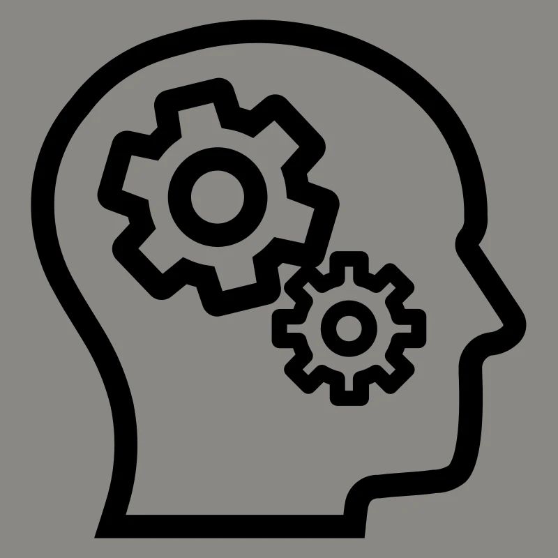 Brain, thinking, pondering, thinking