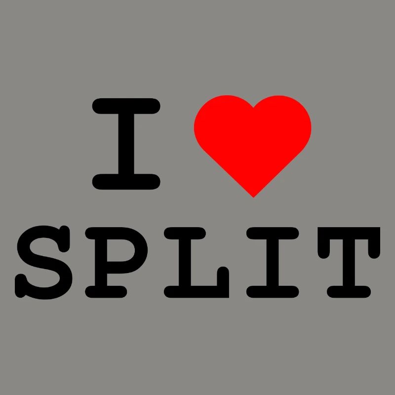 J’adore Split - Ich liebe Split