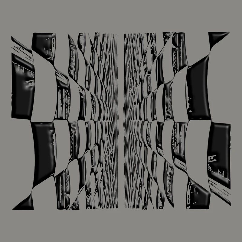 Abstract Vintage Lines Pattern