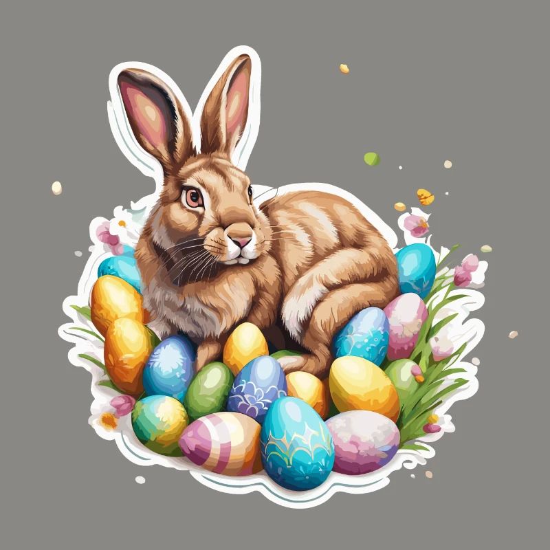 Easter Bunny / Easter / Eggs / Holidays / Easter
