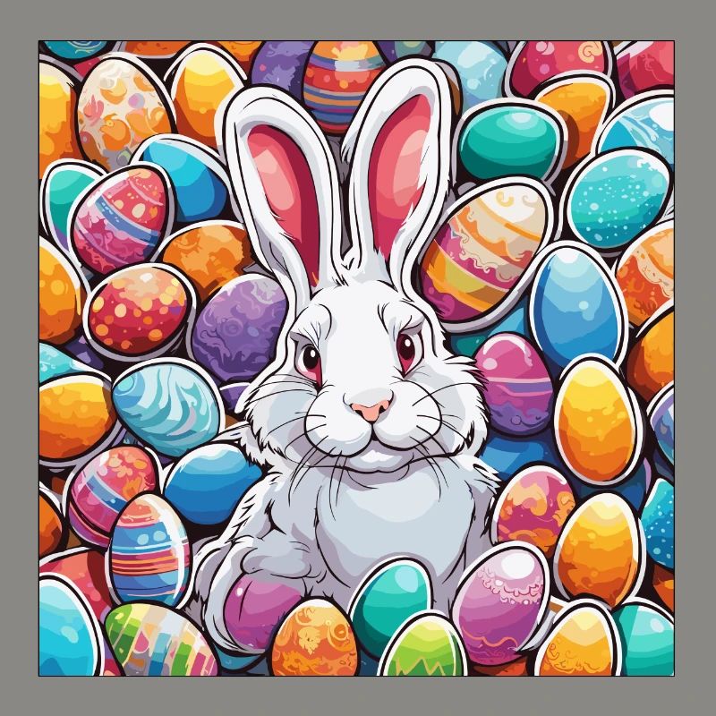 Easter Bunny / Easter / Eggs / Holidays / Easter