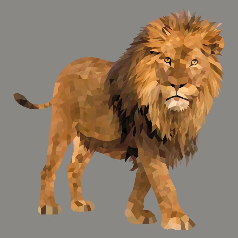 Conception de lion