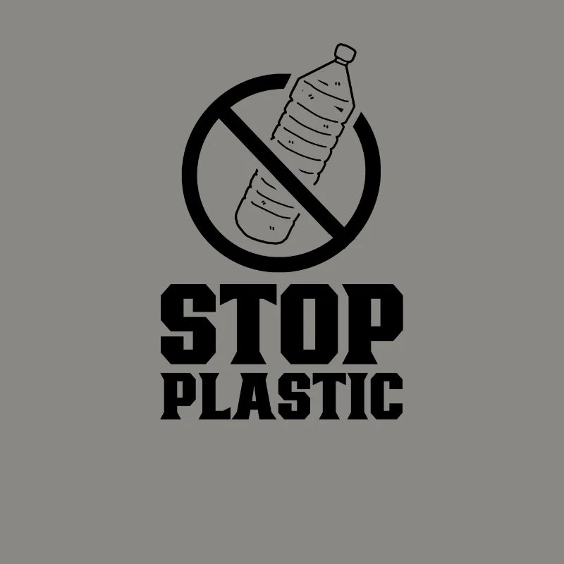 Stop plastic plastic waste plastic pollution