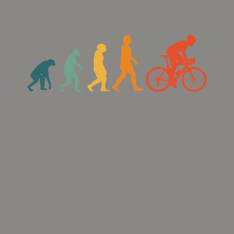 Vélo Evolution Rétro Cyclisme Cyclisme
