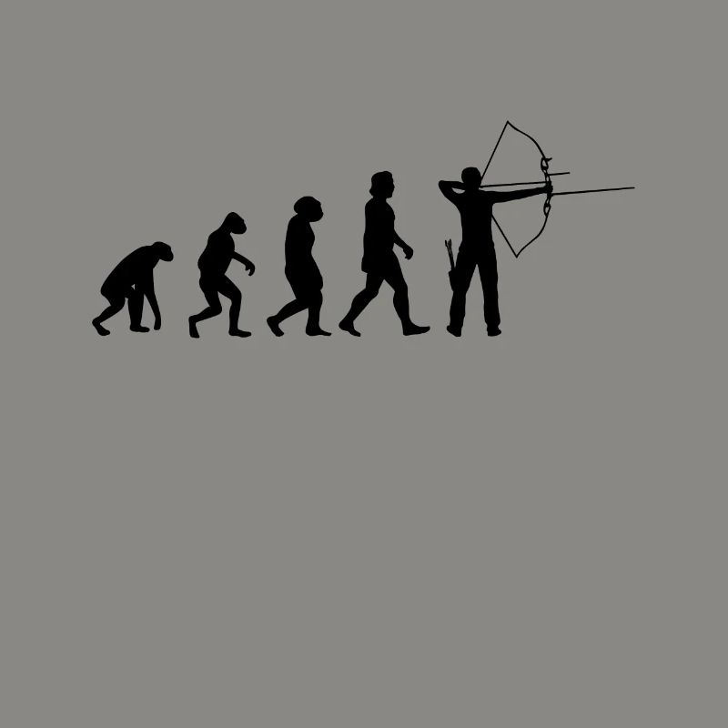 Bogenschütze Evolution Bogenschießen Pfeil Bogen