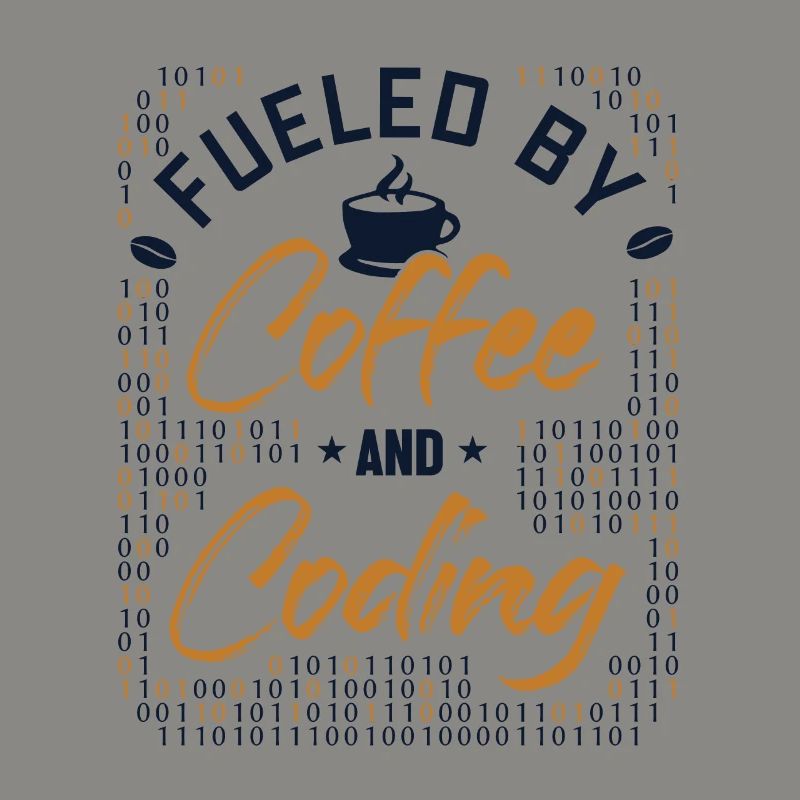 Fueled by Coffee and Coding Coder Software