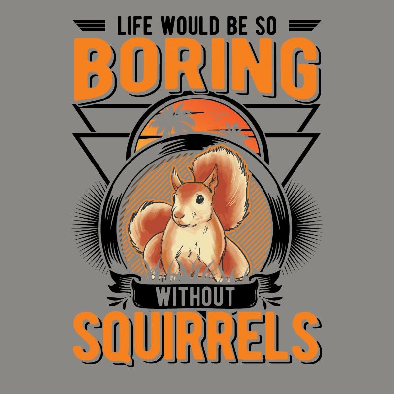 Eichhörnchen Geschenk Squirrel Grauhörnchen