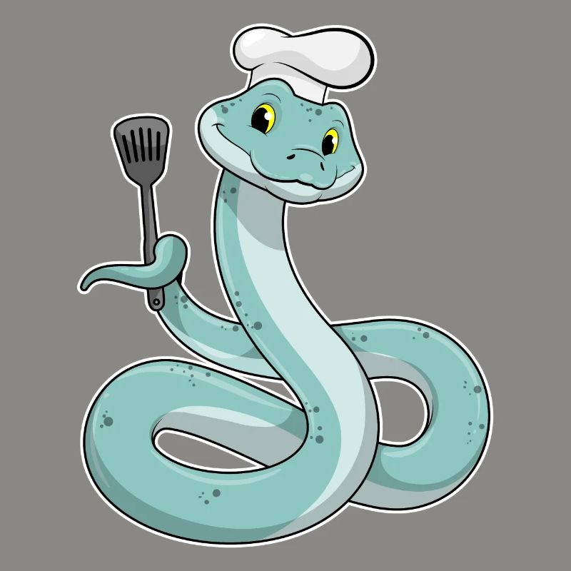 Queue as a chef with a chef's hat