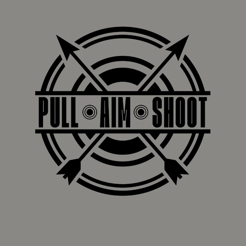 Pull Aim Shoot Archery Hunting Bowhunter Archer