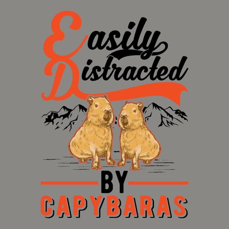 Easily distracted by Capybaras