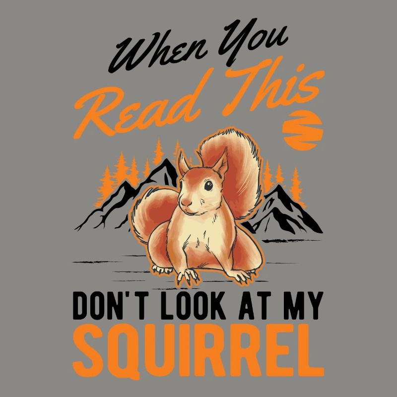 Eichhörnchen Geschenk Grauhörnchen Squirrel