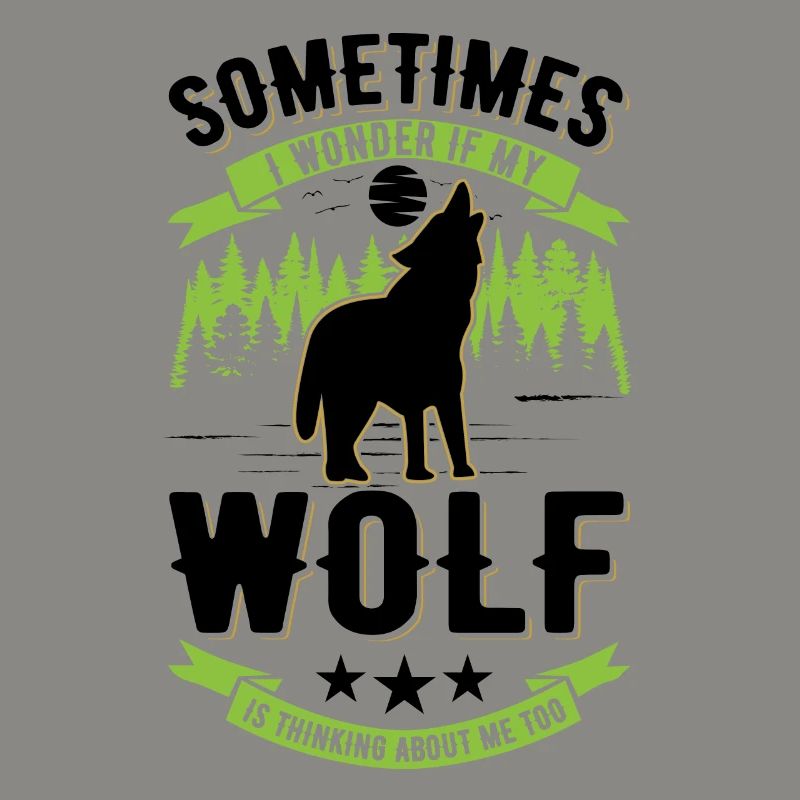 Wolf lover gift wolf pack