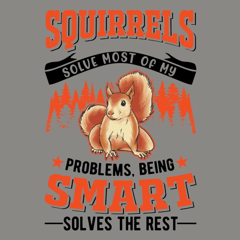 Eichhörnchen Geschenk Grauhörnchen Squirrel