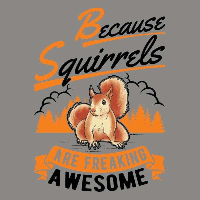 Eichhörnchen Geschenk Squirrel Grauhörnchen