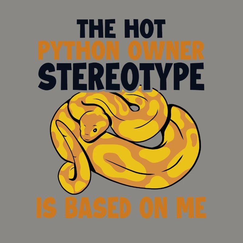Stéréotype du propriétaire de Hot Python basé sur Me Banana