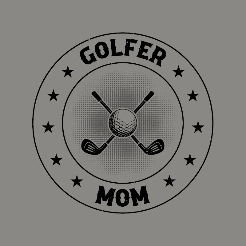 Golfeuse Maman - Joueuse de golf Mama Golfeuse Golf