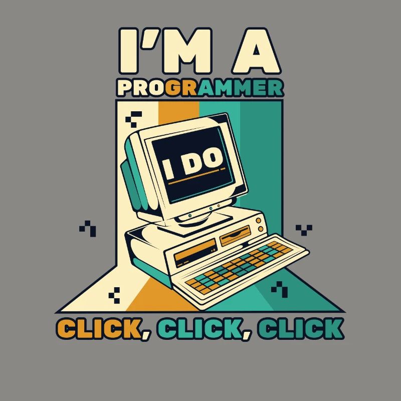 Je suis un programmeur Click Software Engineer Coder
