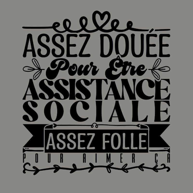 Cadeau Assistante Sociale. Parfaite Assistante.
