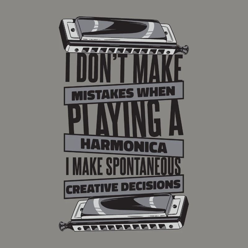 I Don't Make Mistakes When Playing Harmonicist