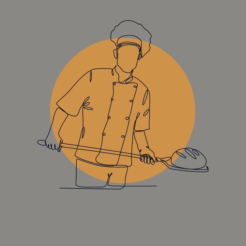 Lineart Bread Dough Bread Maker Bread Queen Bread