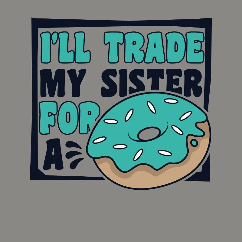 Ich tausche meine Schwester gegen einen Donut-Donut-Maker ein