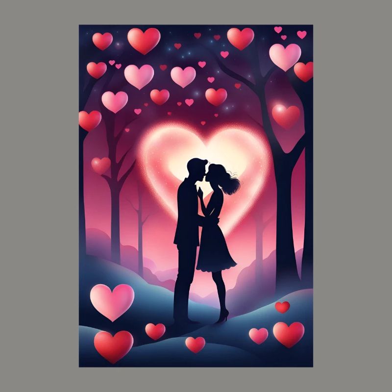 Baiser de la Saint-Valentin