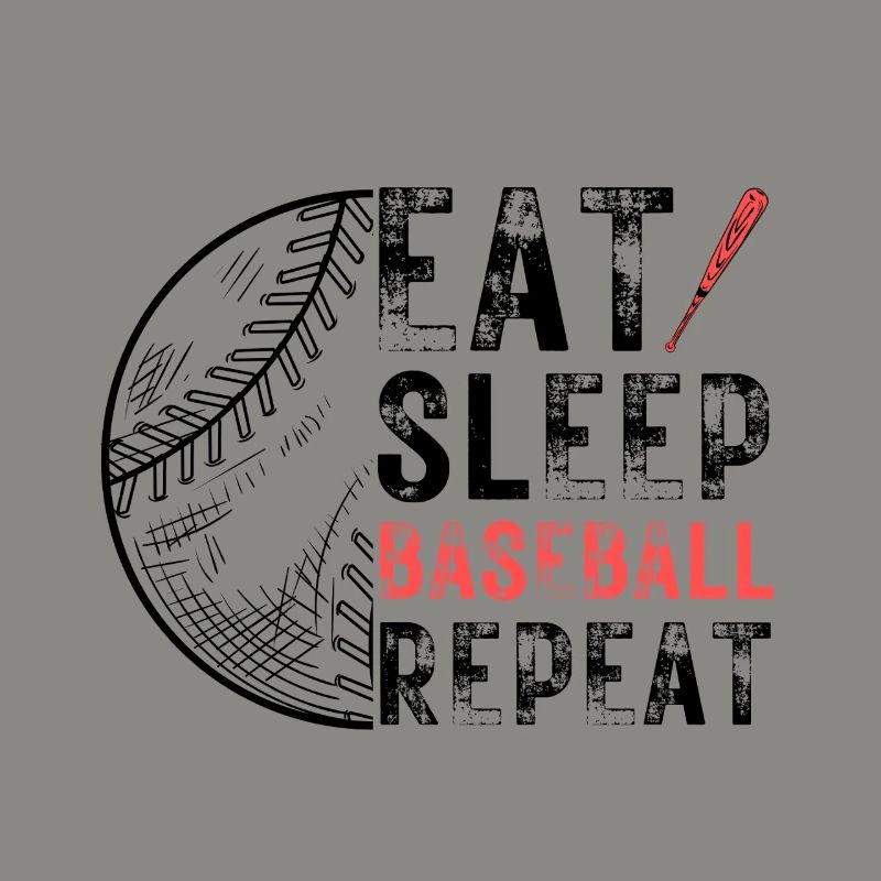 Manger dormir baseball répéter dire
