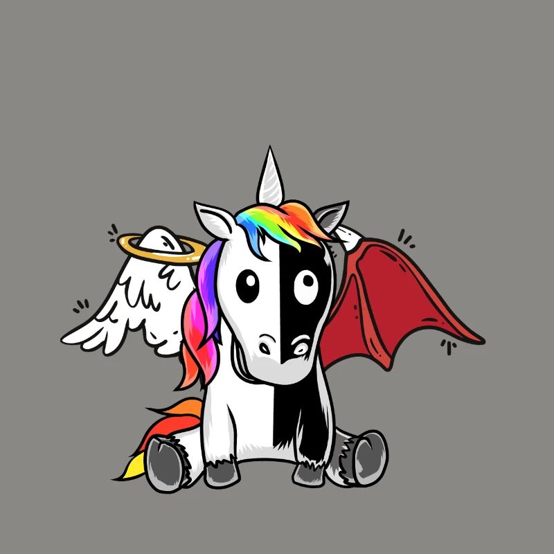 Unicorn, Unicorns, Devils, Angels, Mythical Creatures