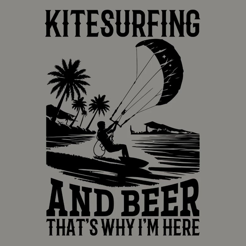 Kitesurf et bière, c’est pour ça que je suis là - Drôle